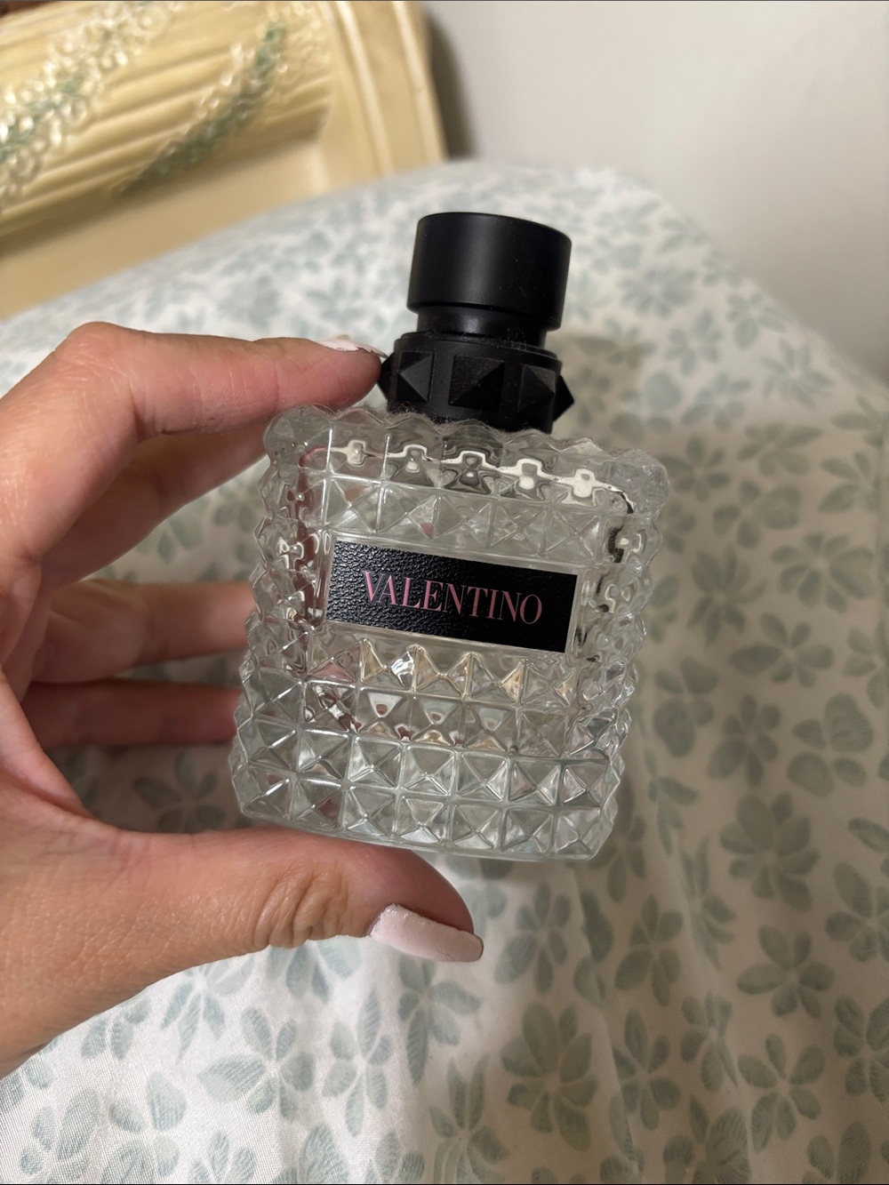 Valentino Empty Glass Perfume Bottle
